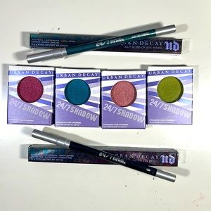 Urban decay, shadows and liner